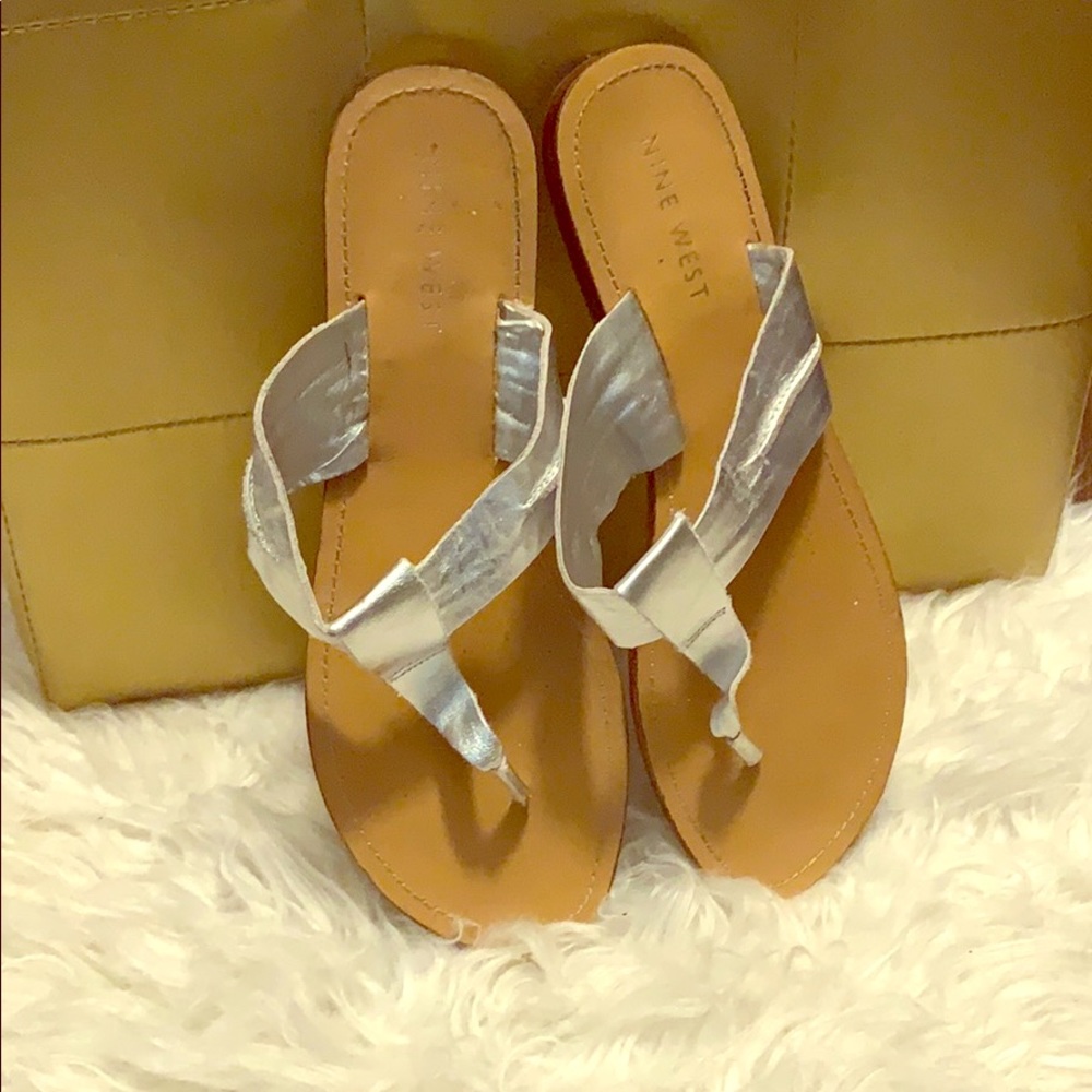 Silver Sandals